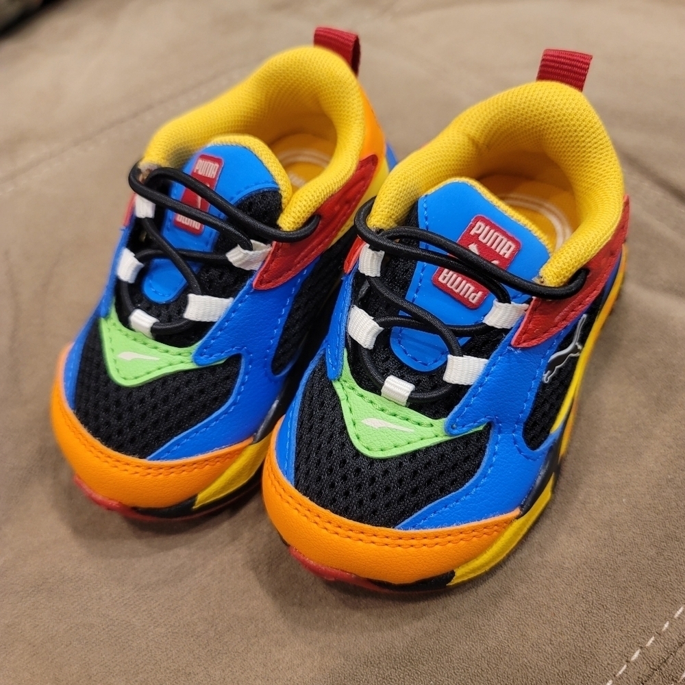 Puma RS-Fast Candy Pre-School Bulky Retro Sneakers - 4C